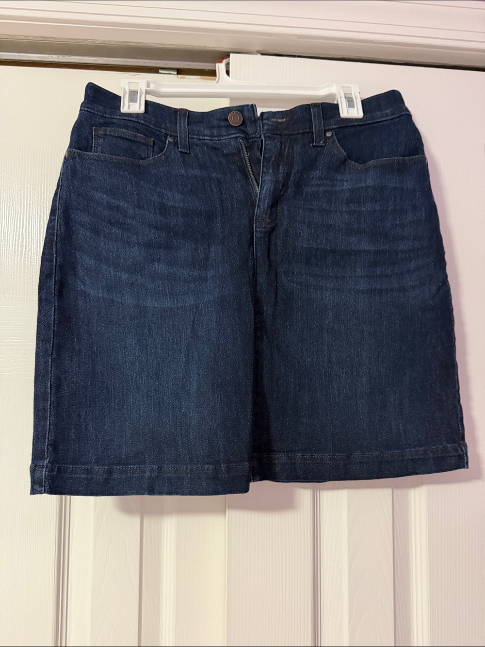 croft & barrow Dark Blue Slim Straight Jeans